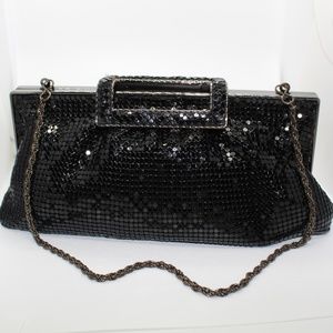 THE LIMITED METAL GLITTER HANDBAG